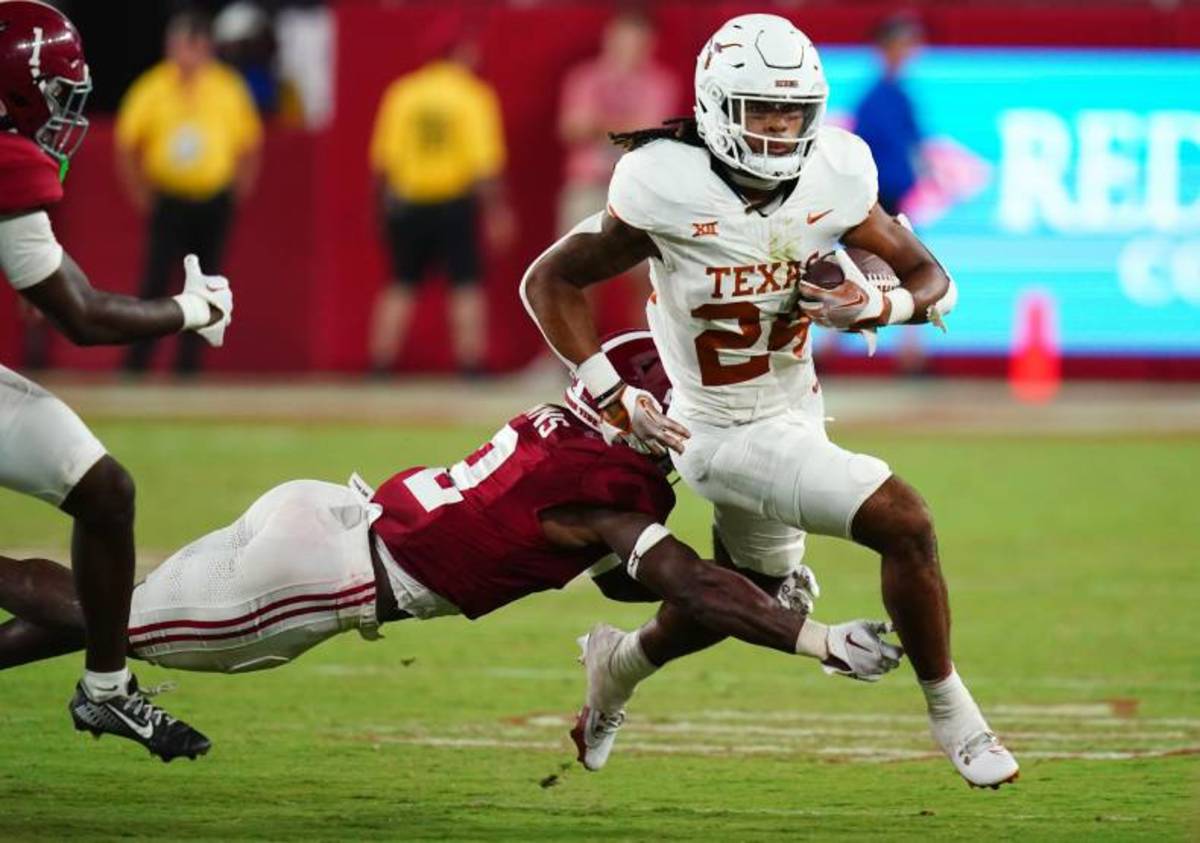 Texas running back Jonathon Brooks